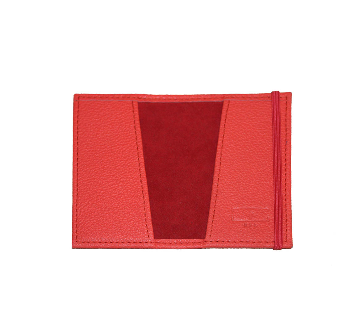 Porte cartes en cuir récupéré Porte-Carte BSL Porte cartes en cuir récupéré Porte-Carte BSL