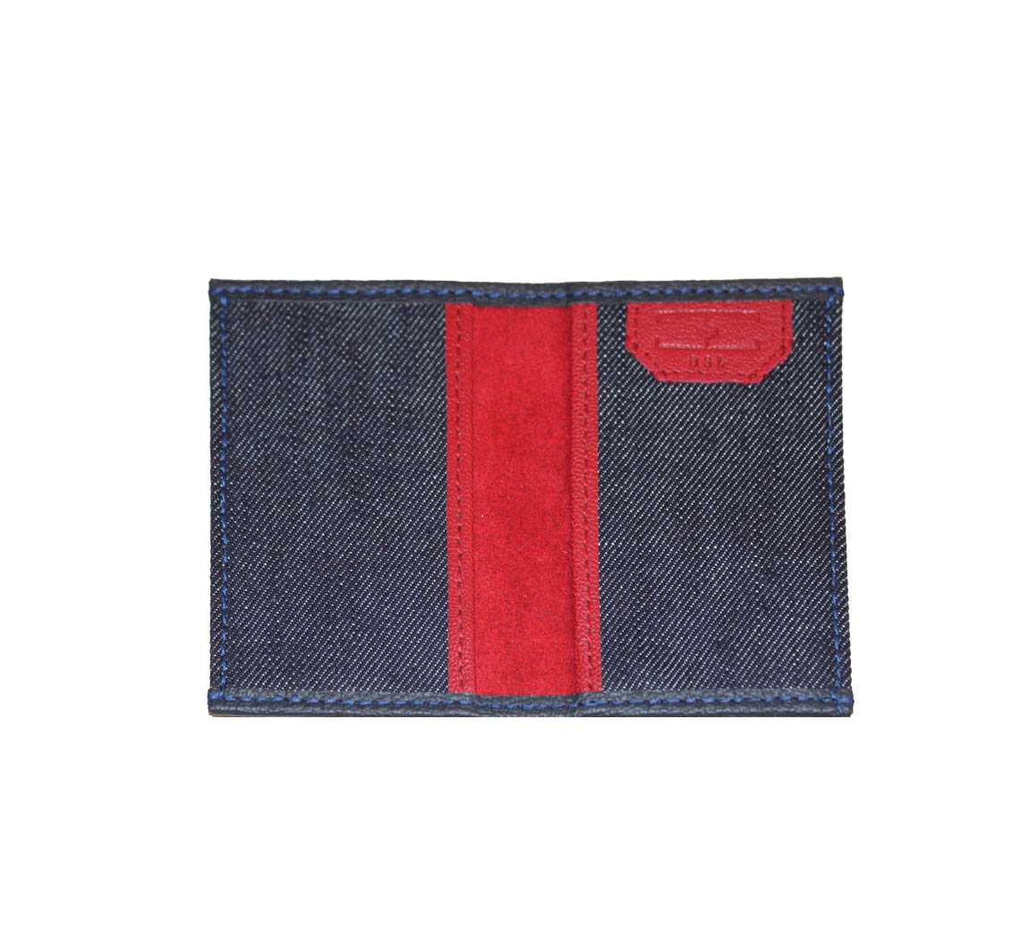 Porte cartes en cuir récupéré Porte-Carte BSL Porte cartes en cuir récupéré Porte-Carte BSL