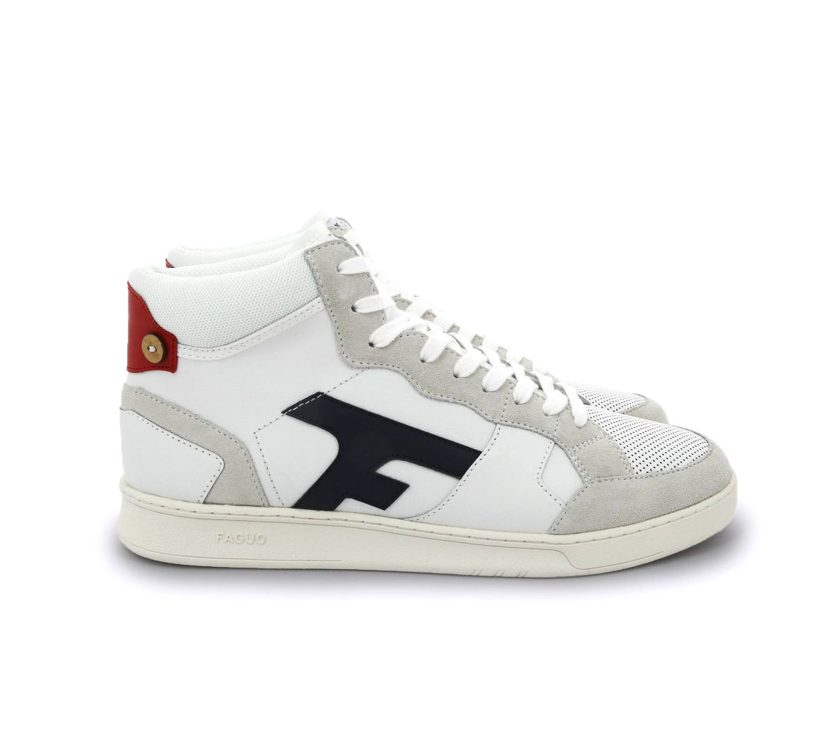 Basket montante homme faguo Basket Hazelhi Leather H Basket montante homme faguo Basket Hazelhi Leather H