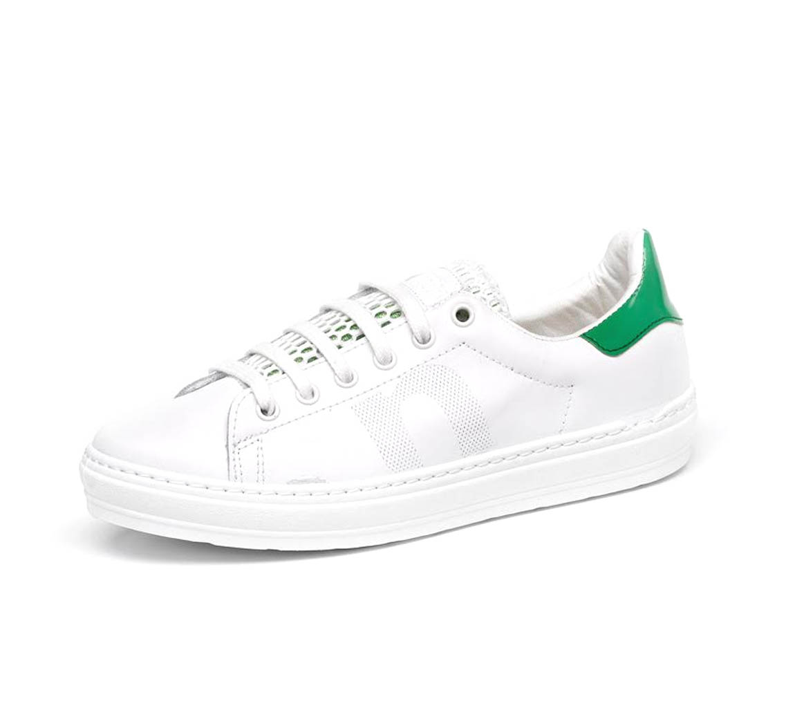 Basket tennis blanche Deportivo Piel Rejilla Basket tennis blanche Deportivo Piel Rejilla