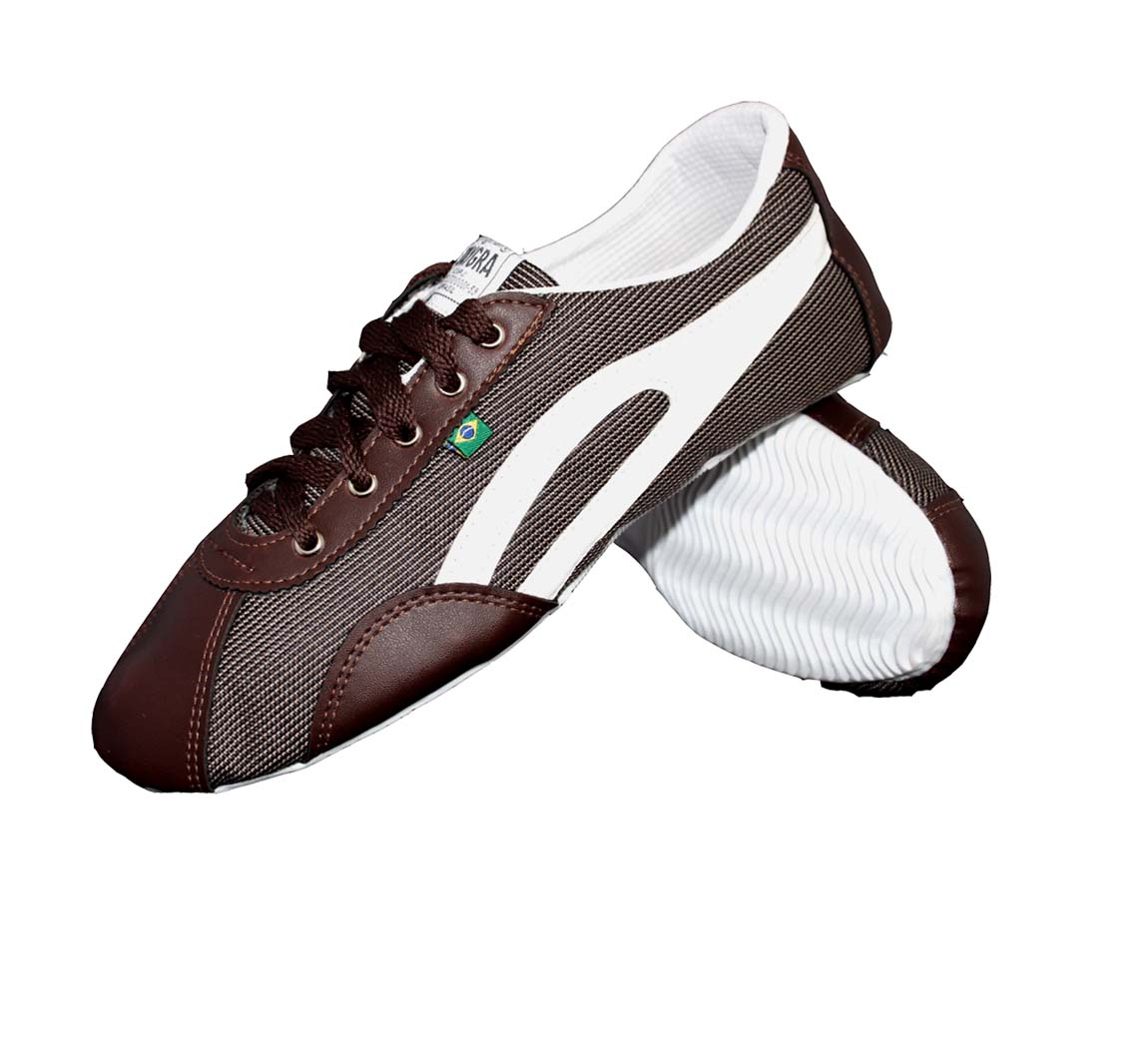 Chaussure Ethique Slim Choco/Blanc