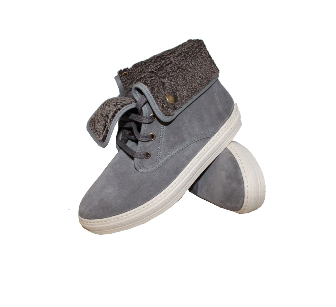 Chaussure femme Bota Suede Cuello Vuelto