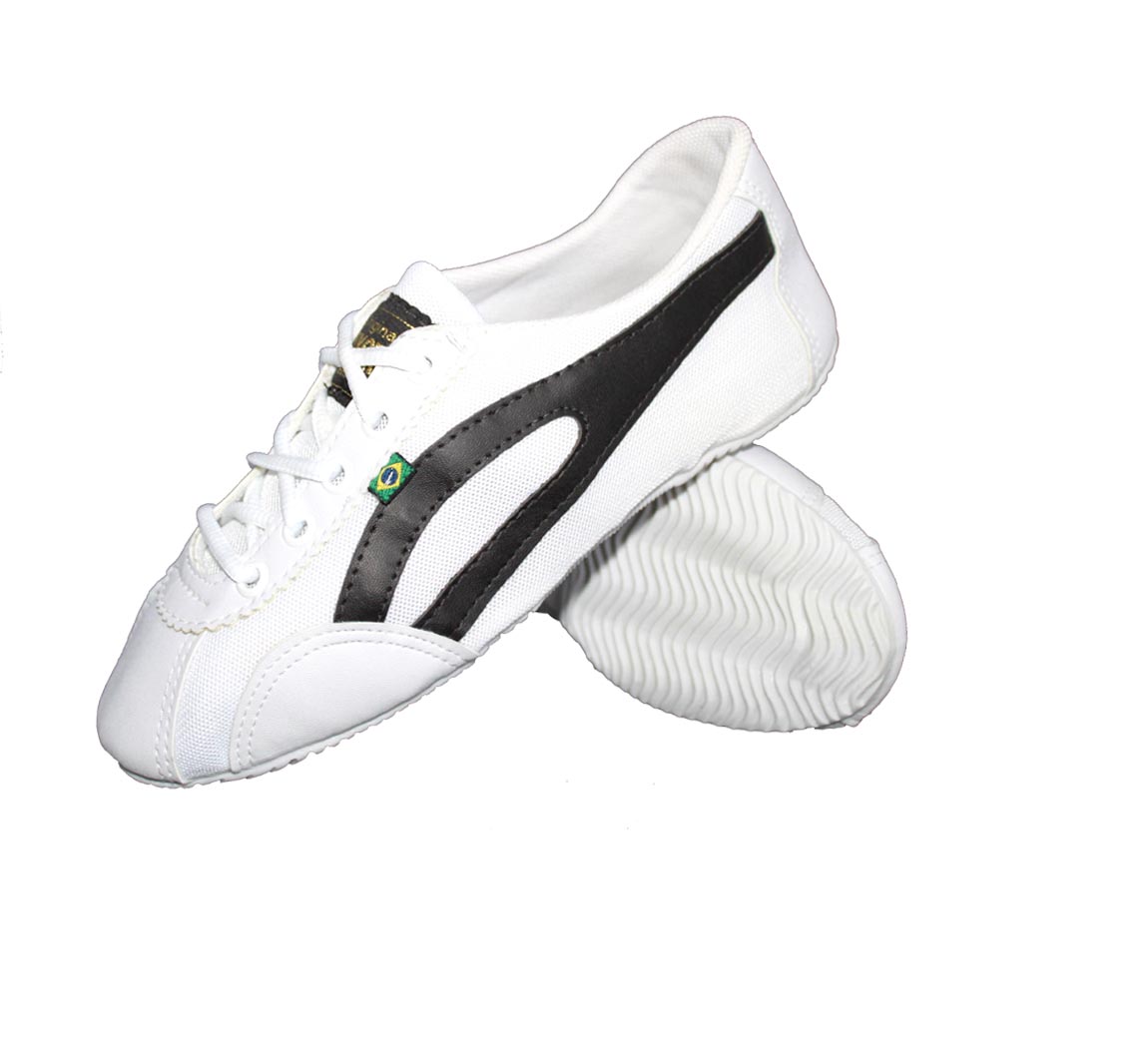 Chaussure Noire Slim Blanc/Noire Chaussure Noire Slim Blanc/Noire