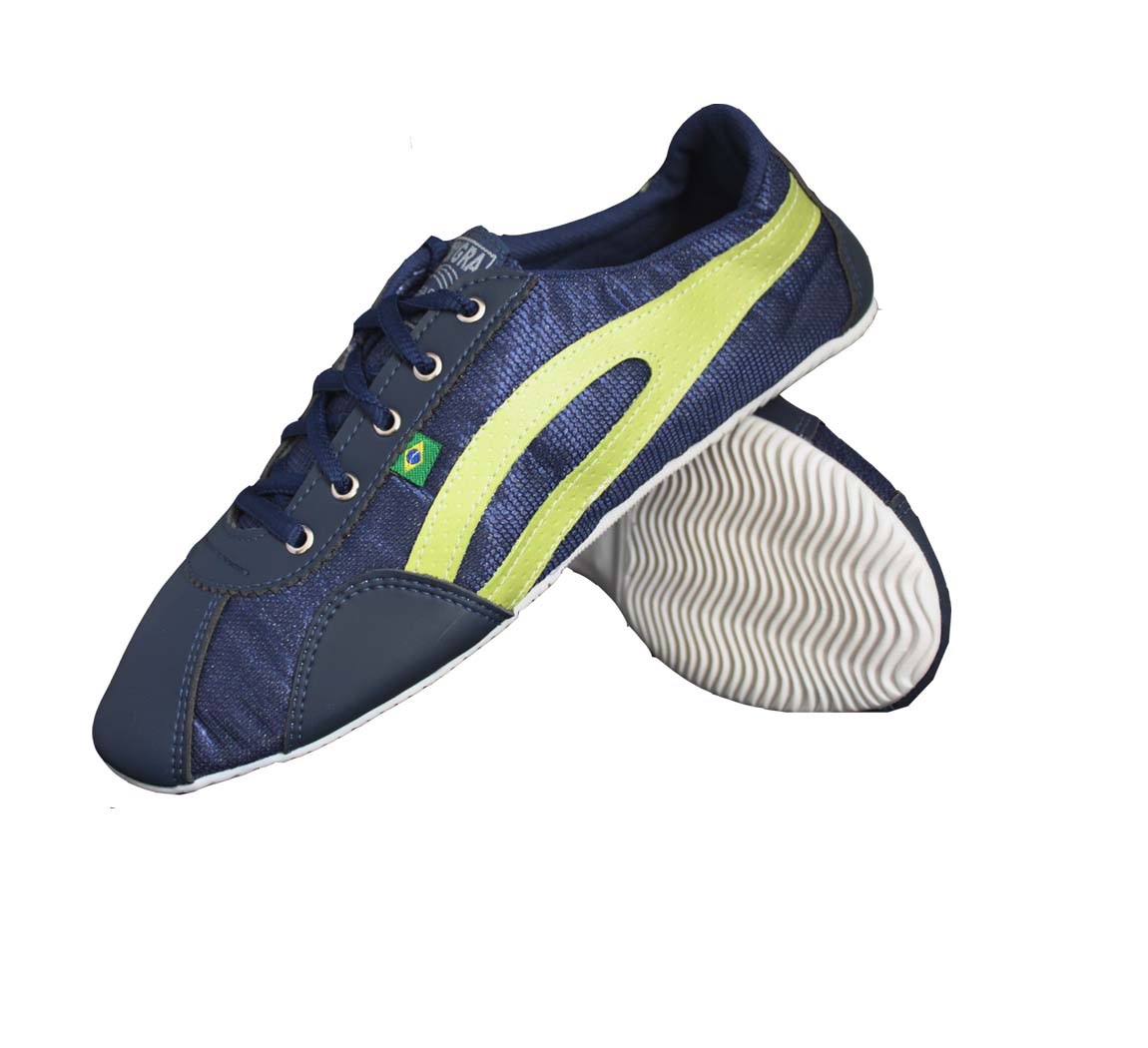 Chaussure Verte Slim Bleue/Anis