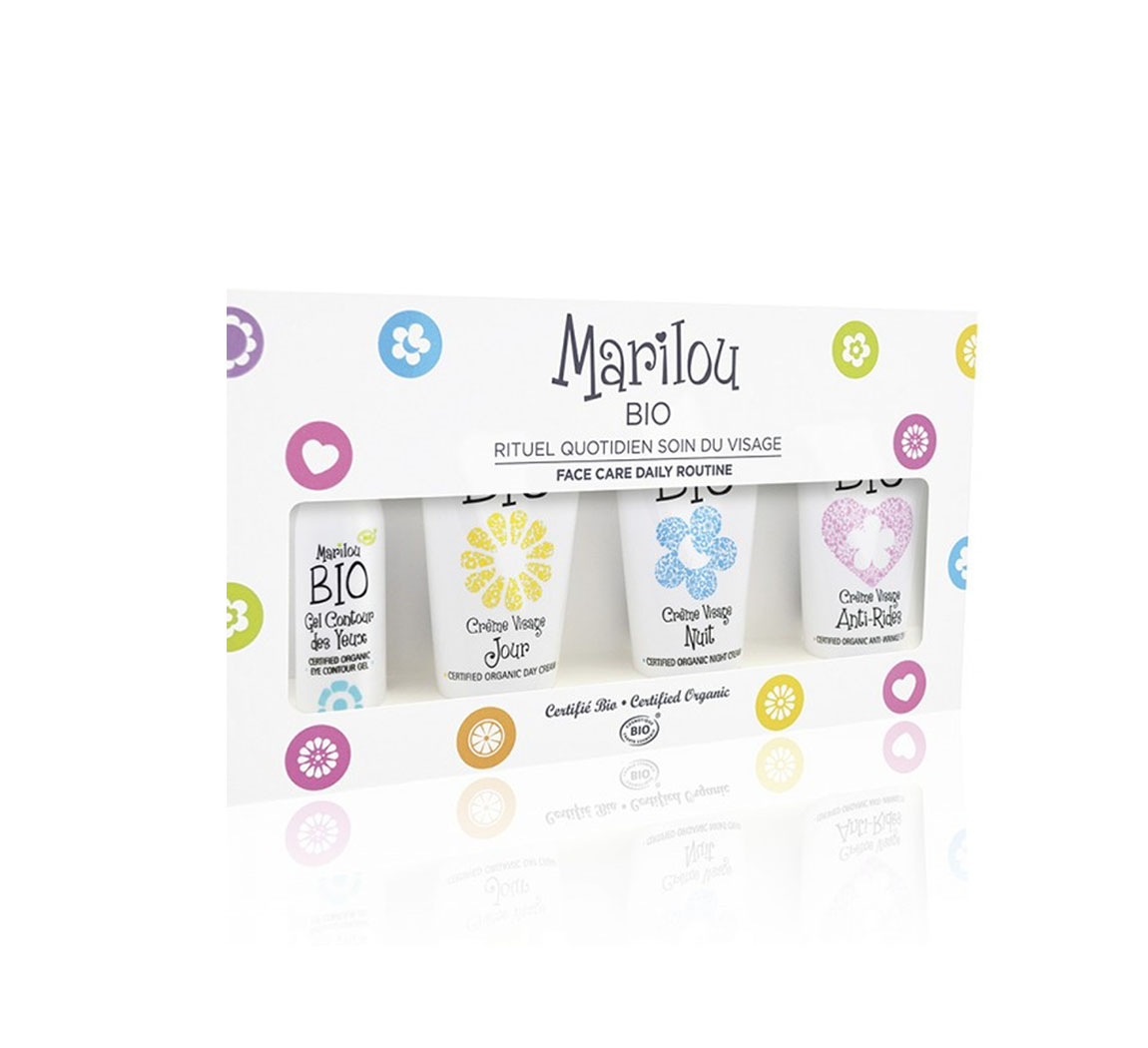 Coffret visage Marilou Bio Coffret rituel quotidien Coffret visage Marilou Bio Coffret rituel quotidien