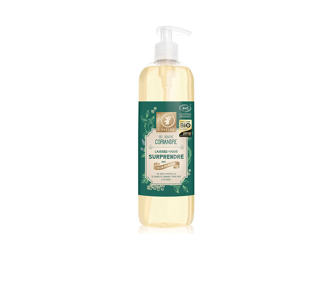 Gel douche bio a la coriandre Gel douche Coriandre