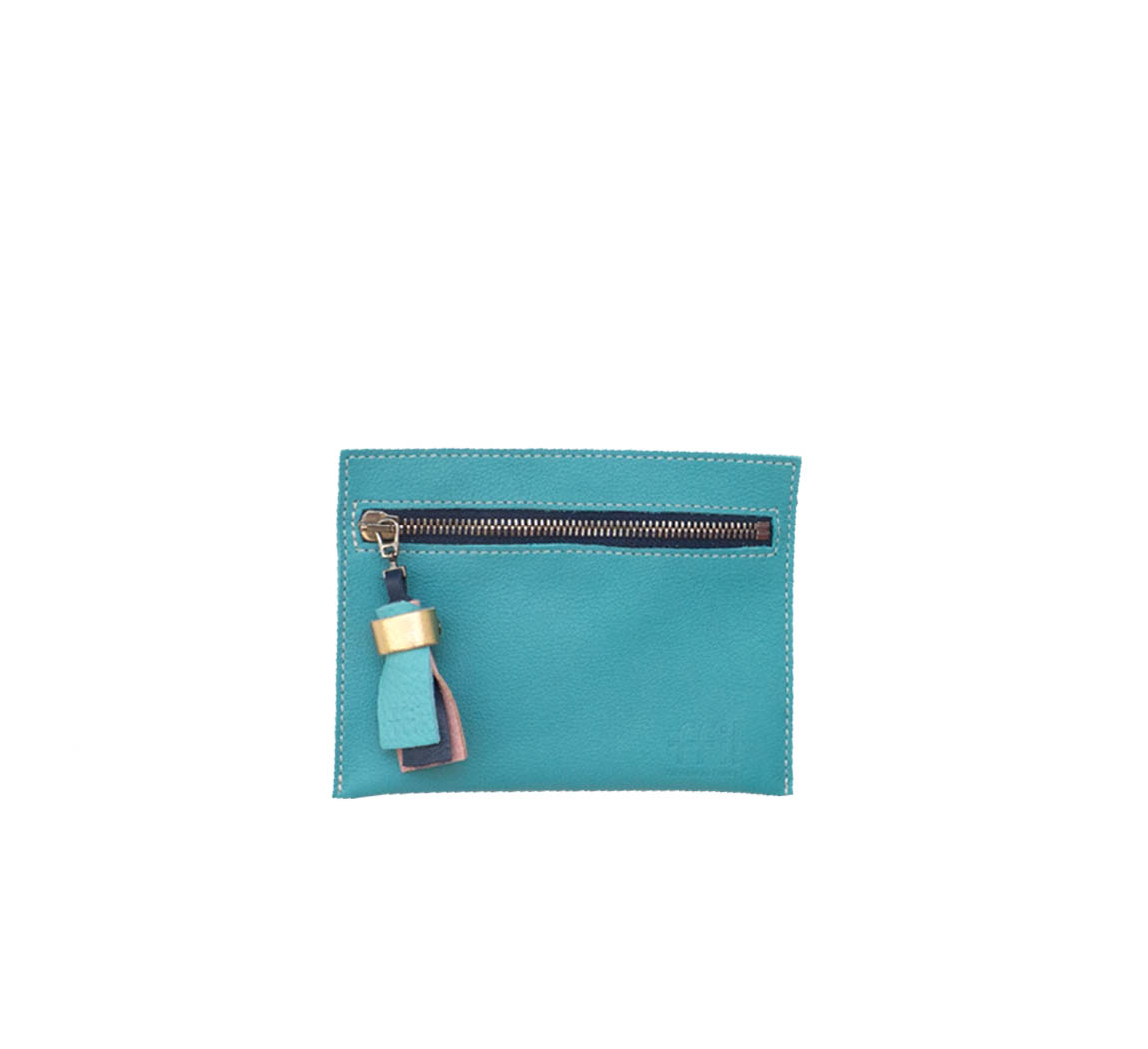 Petite pochette femme en cuir Pochette S