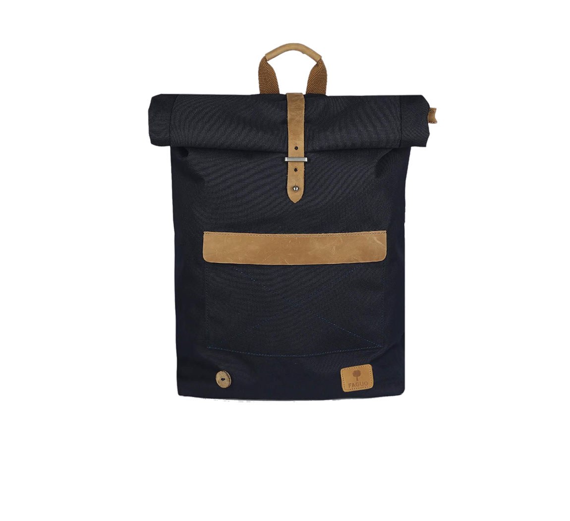 Sac coursier faguo Coursier Stripes Navy Sac coursier faguo Coursier Stripes Navy