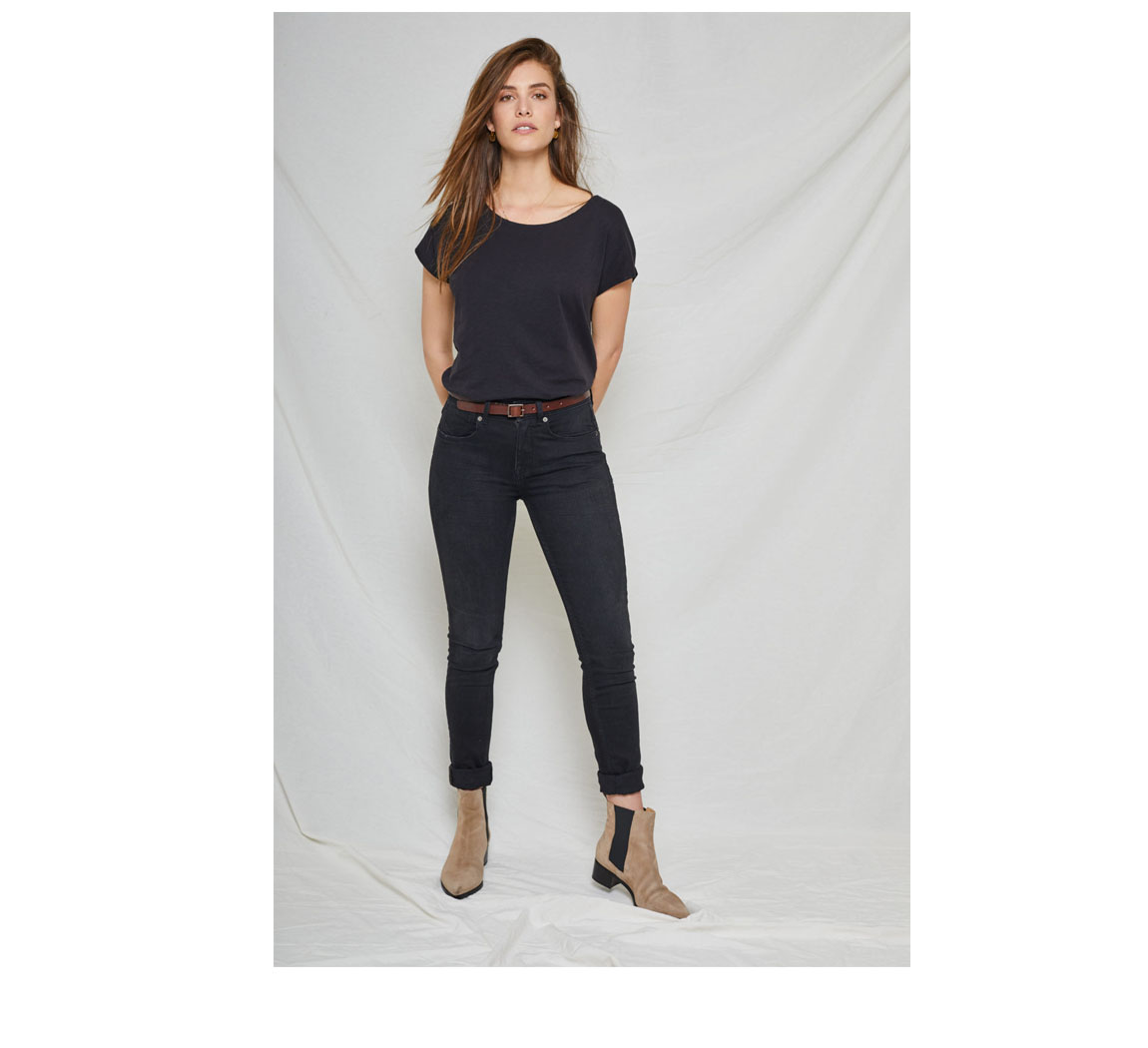Jean's noire femme Carey Skinny Black Again Jean's noire femme Carey Skinny Black Again