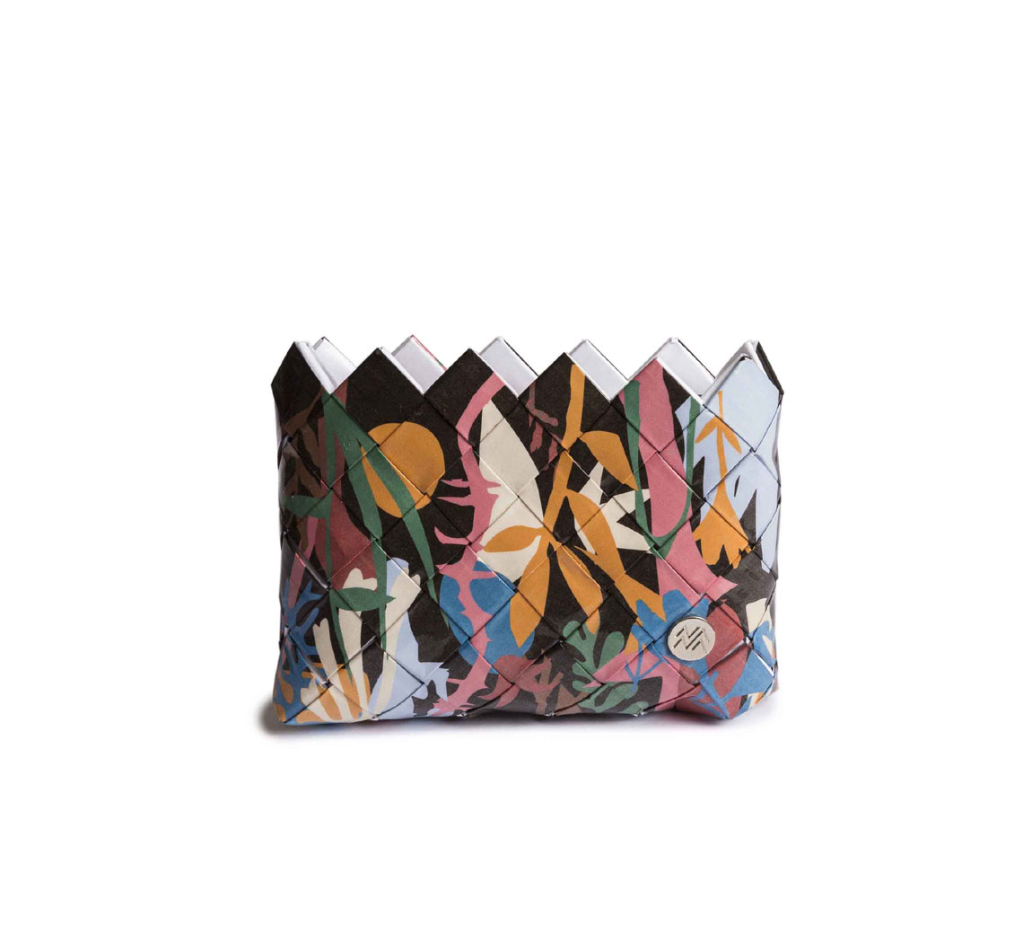 Porte monnaie en papier recyclé Mini Pochette Porte monnaie en papier recyclé Mini Pochette