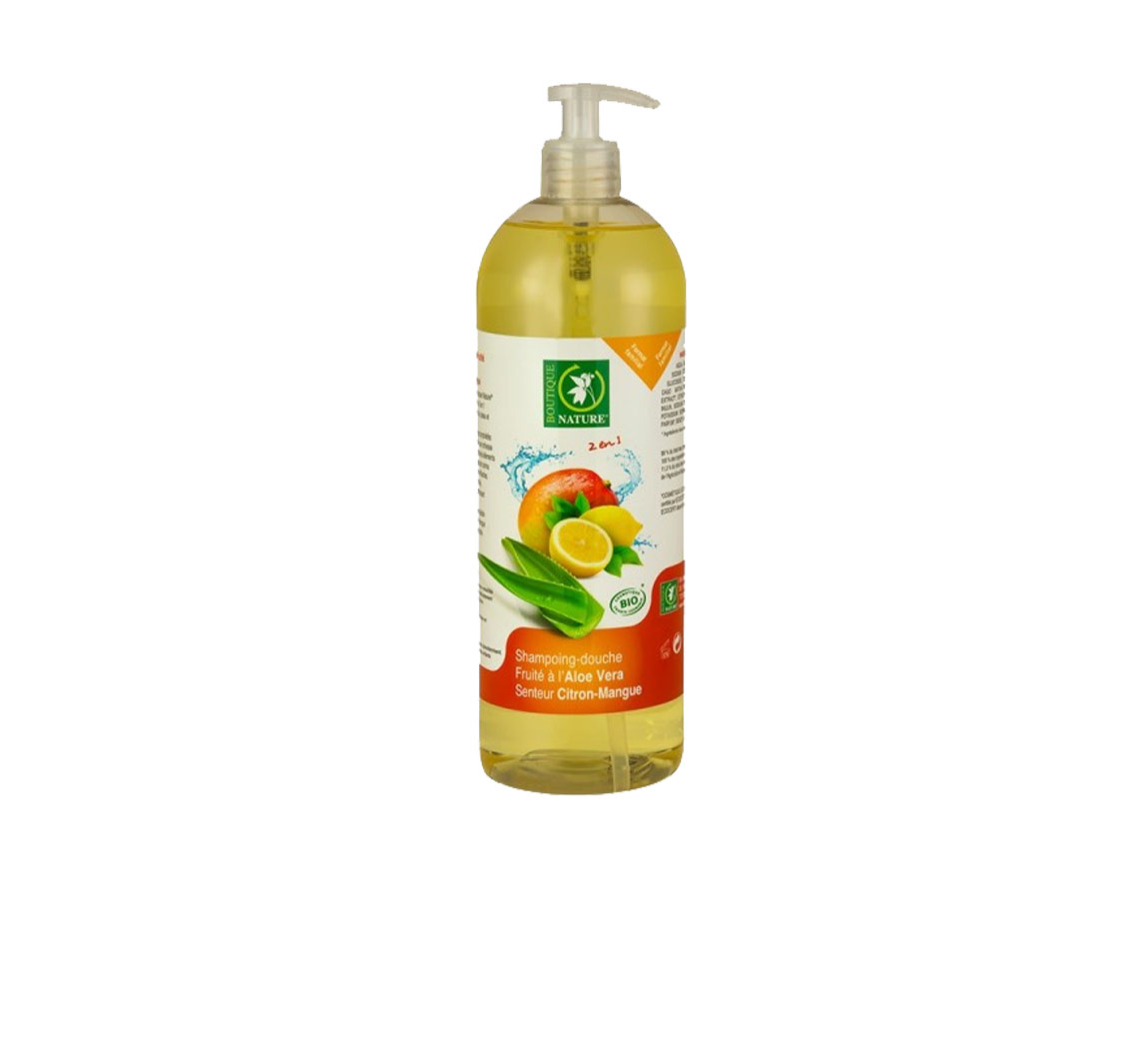 Produit cosmétique Shampoing-douche fruité