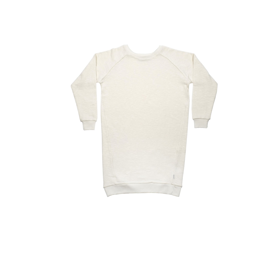 Robe femme coton organique Sweatshirt Roskilde Waffle Robe femme coton organique Sweatshirt Roskilde Waffle