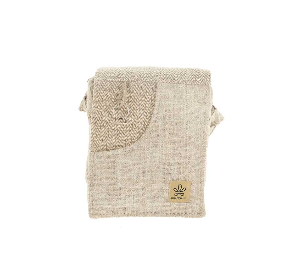 Sac à bandoulière en chanvre bandoulière Rukum Sac à bandoulière en chanvre bandoulière Rukum