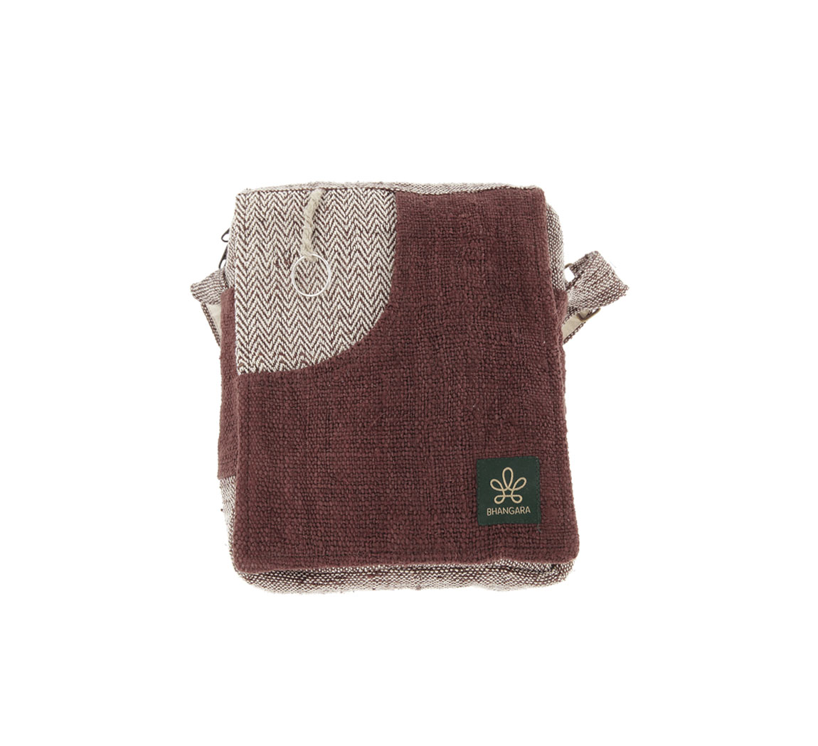 Sac à bandoulière en chanvre bandoulière Rukum Sac à bandoulière en chanvre bandoulière Rukum