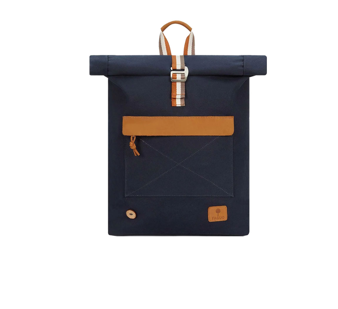 Sac coursier faguo Coursier Stripes Navy Sac coursier faguo Coursier Stripes Navy