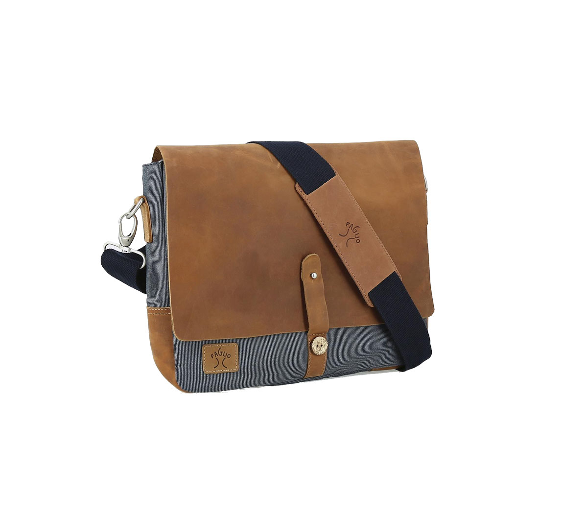 Sac Marron Messenger