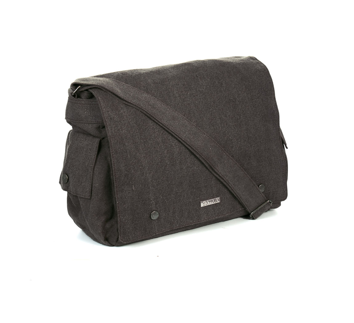 Besace Postman en chanvre Postman Bag Besace Postman en chanvre Postman Bag