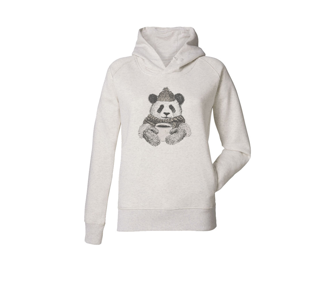 Sweat femme en coton biologiqueà capuche Hoodie UT