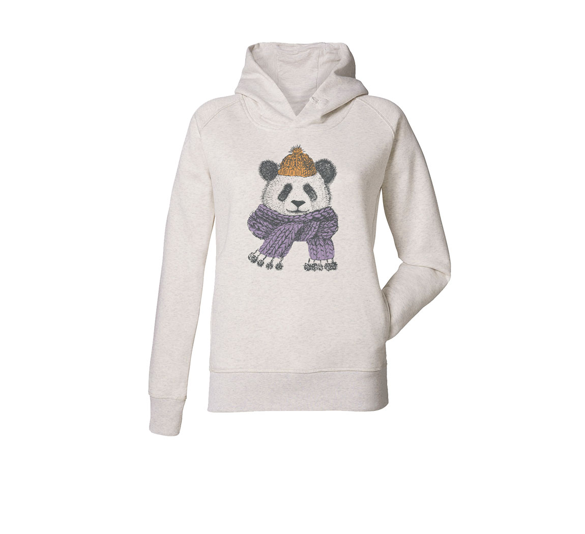 Sweat femme en coton biologiqueà capuche Hoodie UT