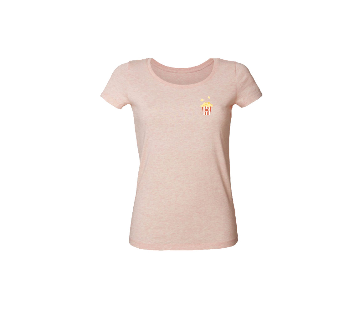 T shirt femme coton biologique Basic t-shirt 