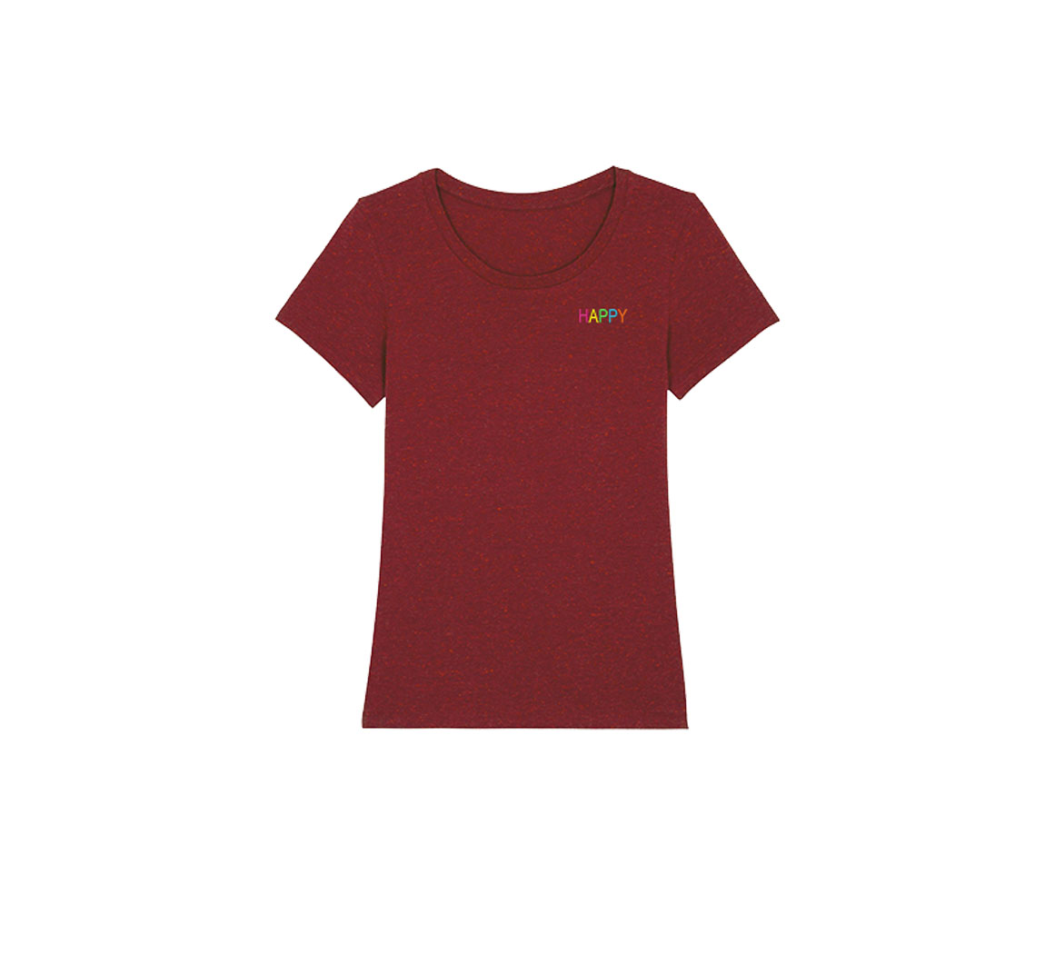 T shirt femme coton biologique Basic t-shirt 