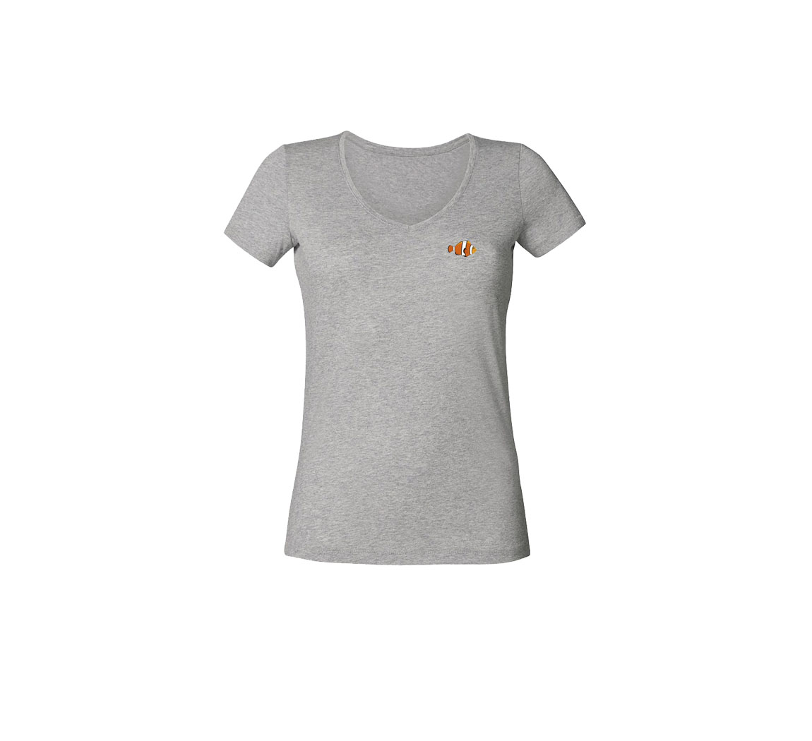 Coton Bio T-shirt Col V