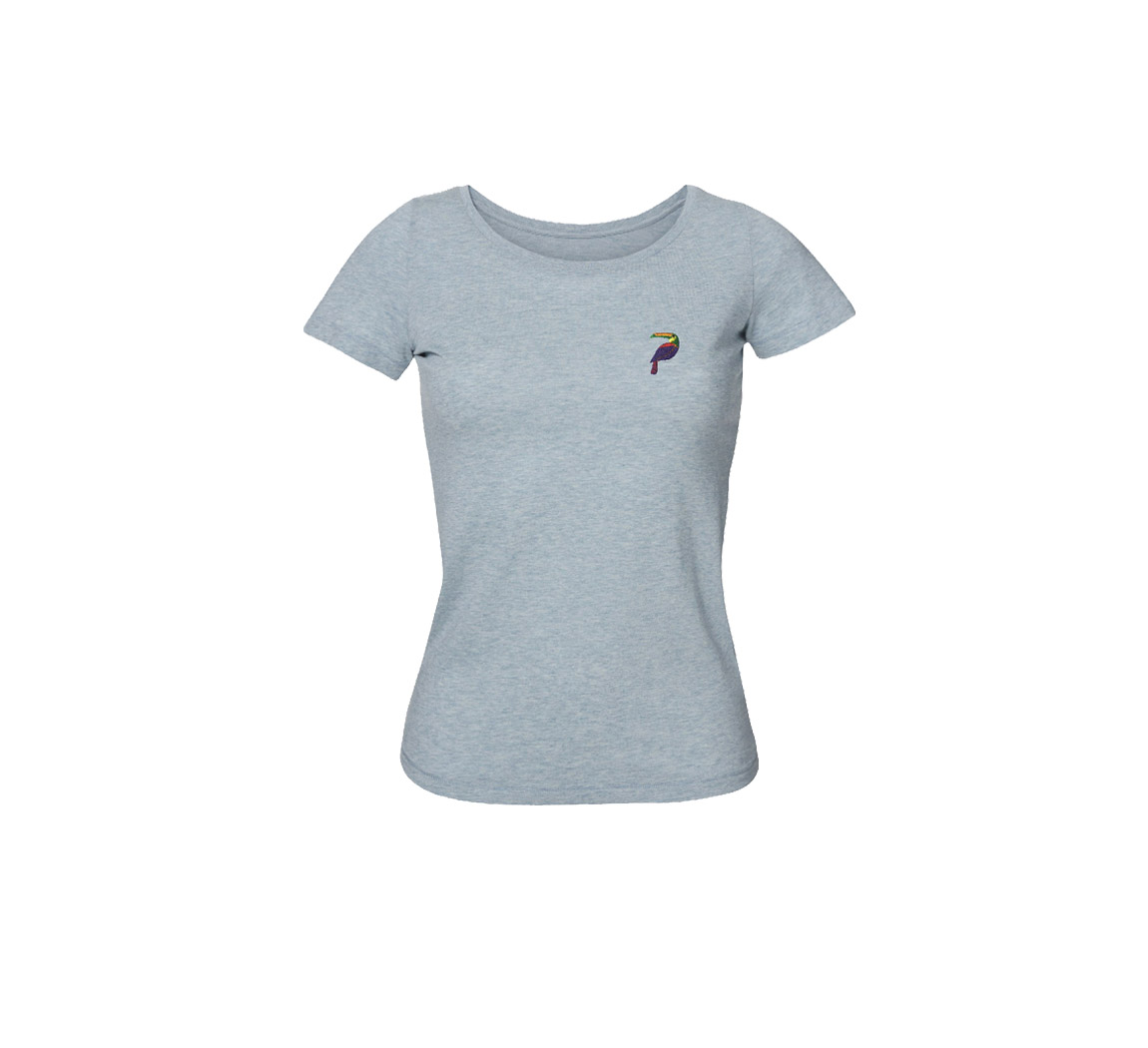 T shirt femme coton biologique Basic t-shirt 