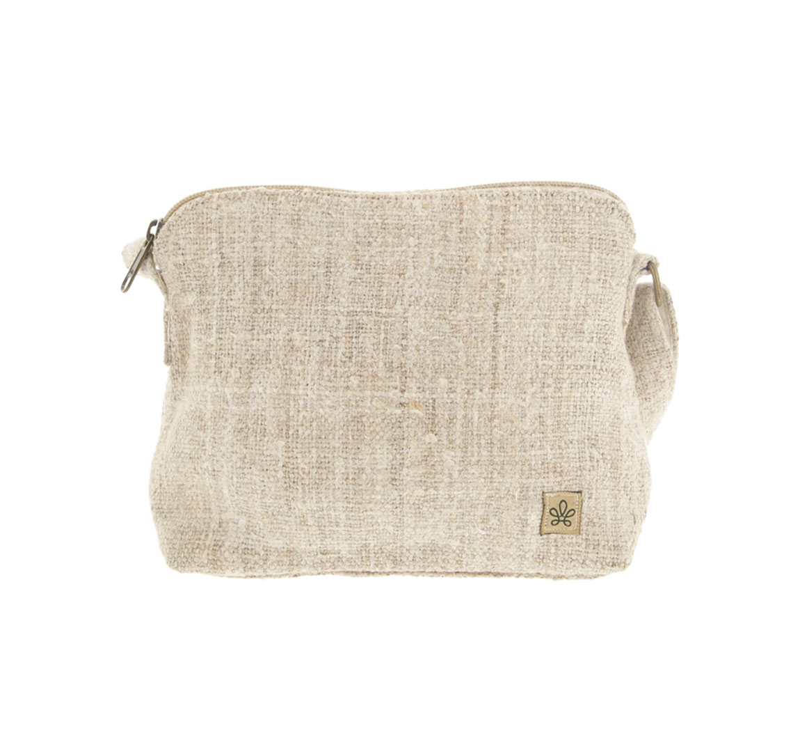 Sac femme en chanvre vegan bandoulière Trishuli Sac femme en chanvre vegan bandoulière Trishuli