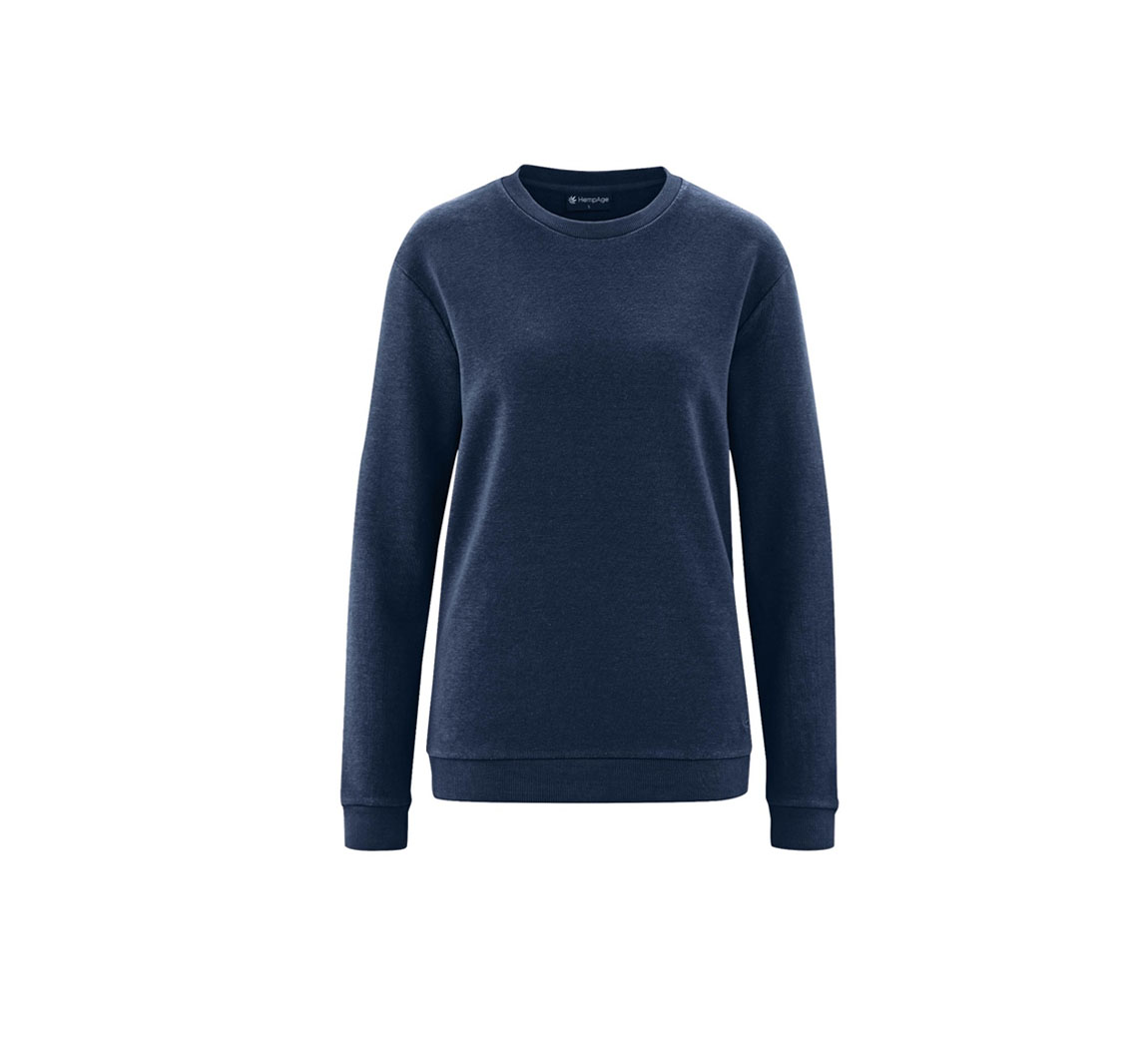 sweat mixte uni en chanvre Unisex sweater