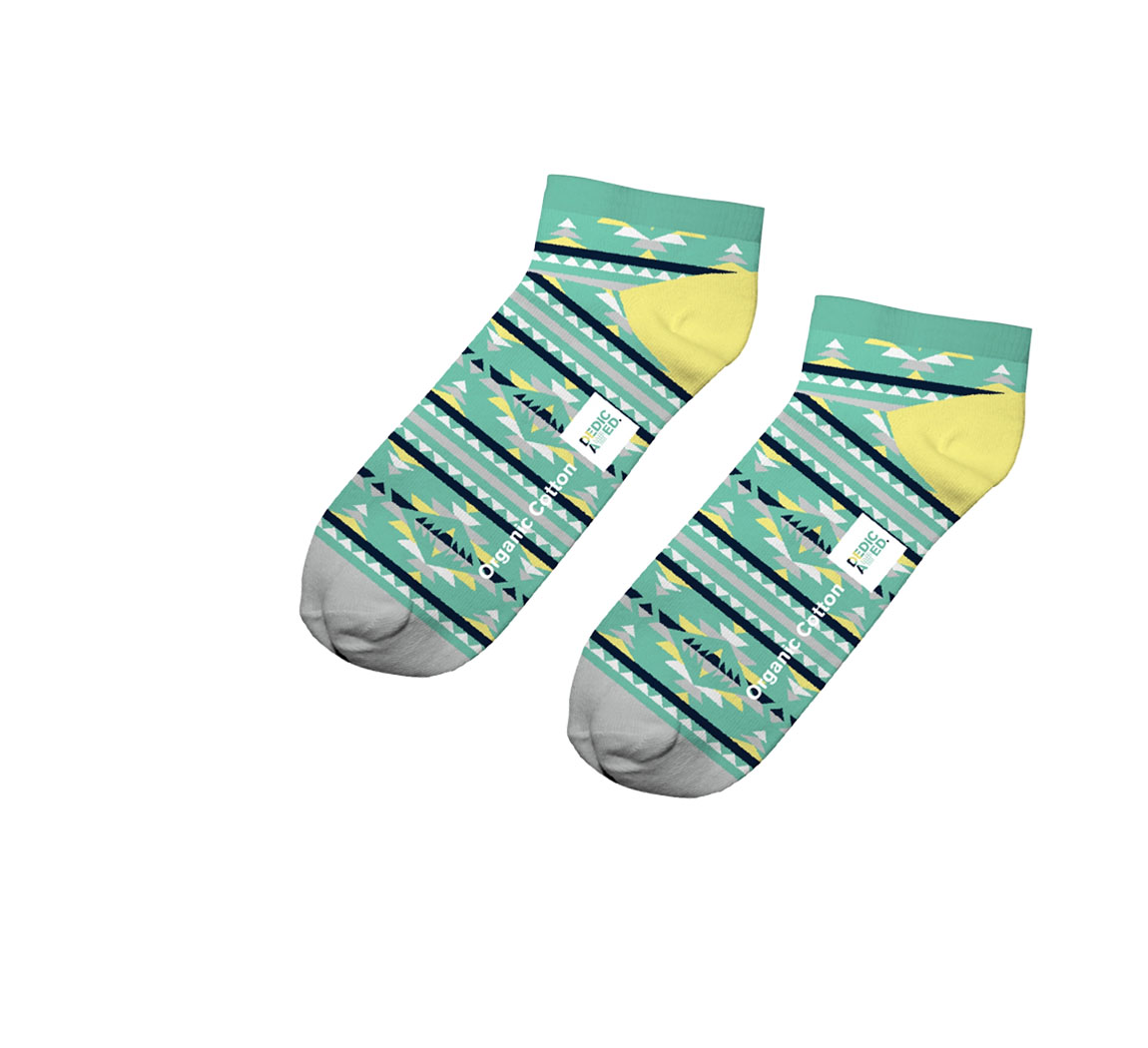 Mini chaussettes en coton bio Chaussettes basses 