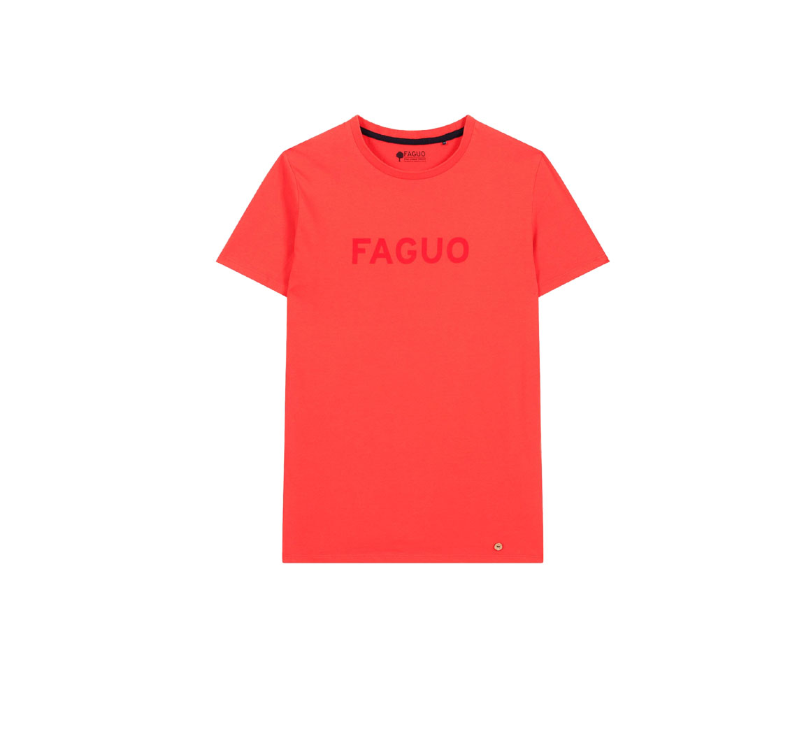 T-shirt faguo en coton Arcy F