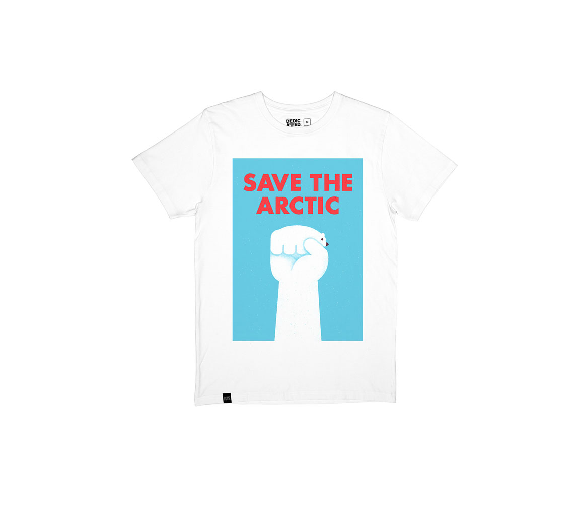 T-shirt Dedicated en coton bio T-shirt H Dedicated T-shirt Dedicated en coton bio T-shirt H Dedicated