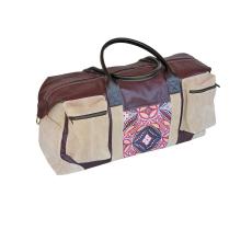 cuir-marron-daim-clair-fleuri-10 Autre couleur