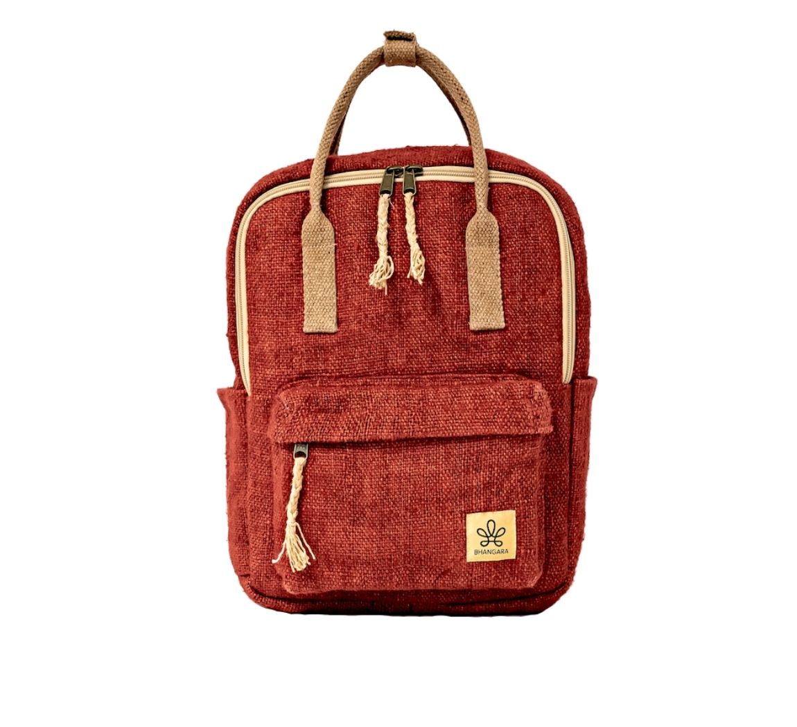 sac à dos en chanvre à dos Sonam
