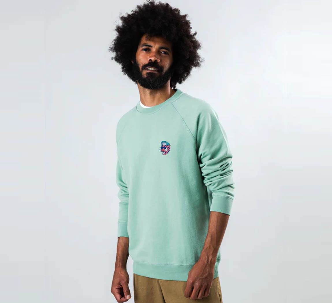 sweat homme  tigre Asis Percales Tigris Sweatshirt