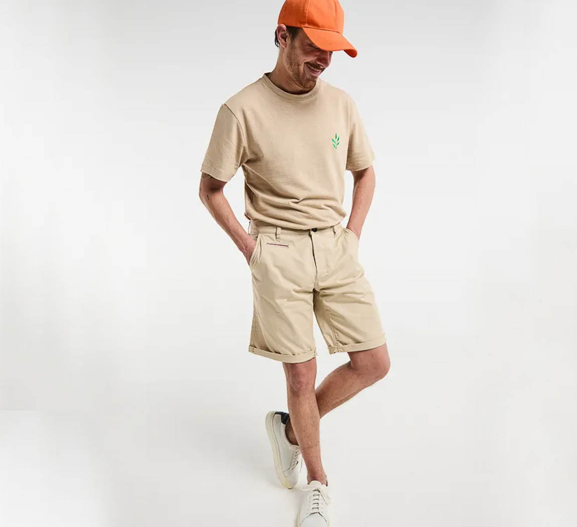 bermudas homme en coton bio Bermuda  Berenger 