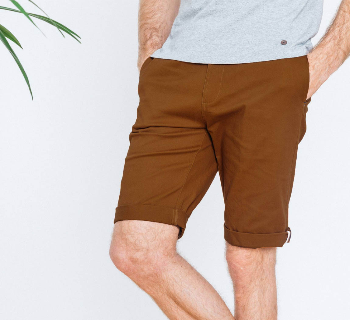 Bermuda homme en coton Bermuda Saulieu