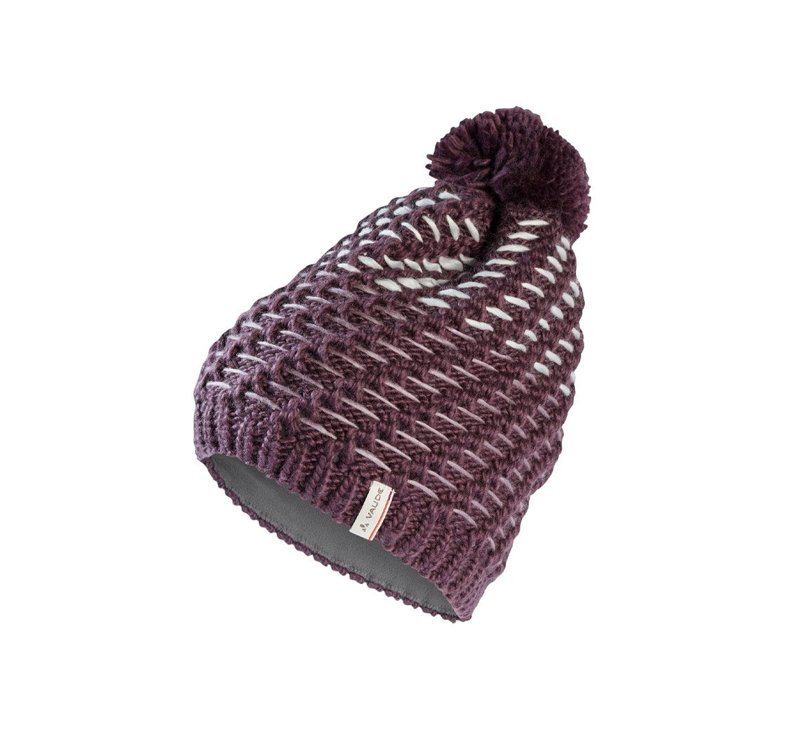 Bonnet mixte avec pompon Valgadena Beanie II