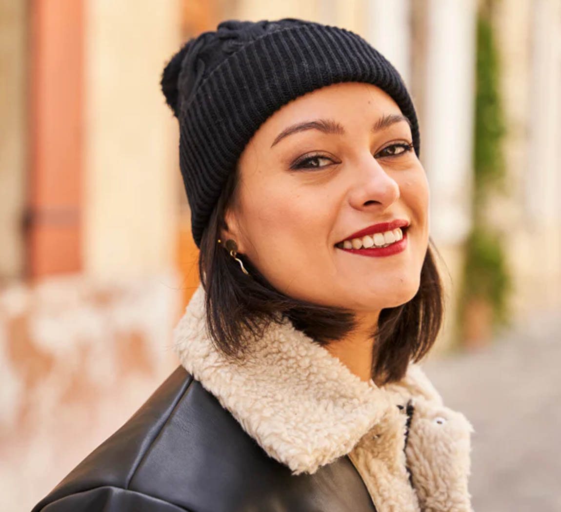 Bonnet femme vegan Bonnet Flocon