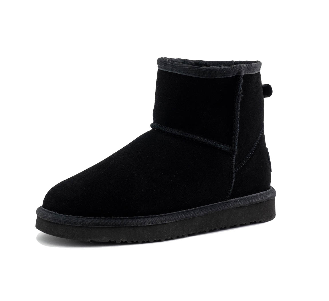 bottes alaska natural world fausse fourrure cuir chaude hiver laine merinos Bottes Alaska