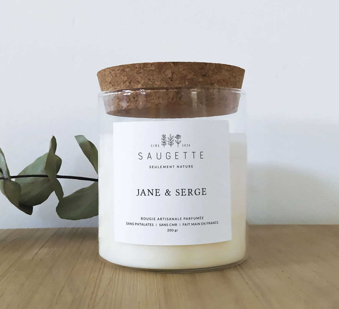 bougie vegetale jane et serge Bougie 200 G Jane & Serge