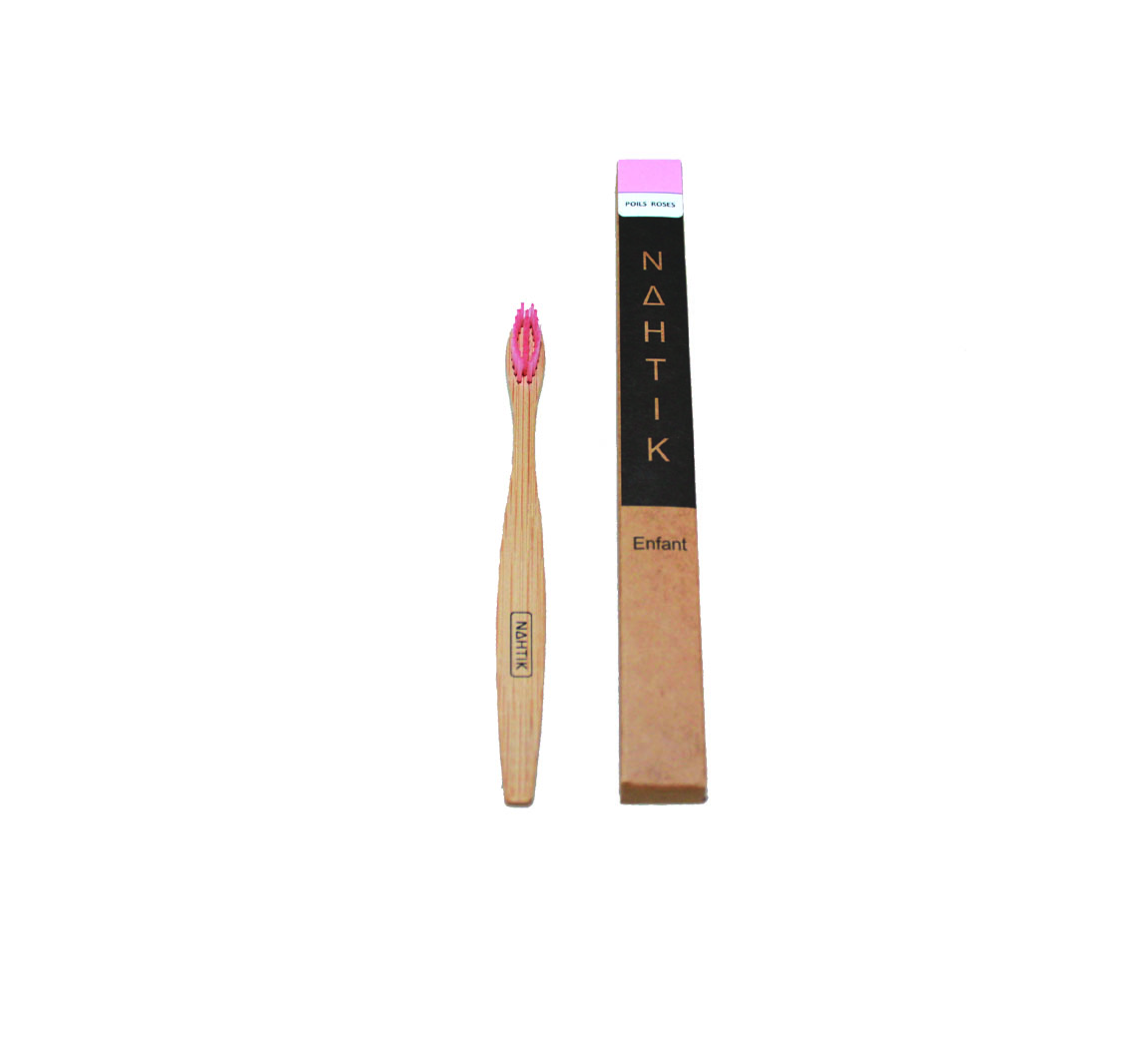 Brosse à dent enfant en bambou Brosse a dent enfant