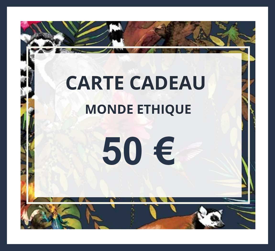 Produit Ethique Carte Cadeau 50 €