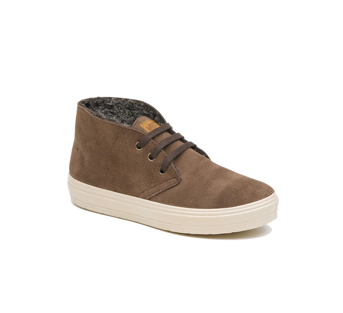 Chaussure femme montante en daim Safari Tintado Suede