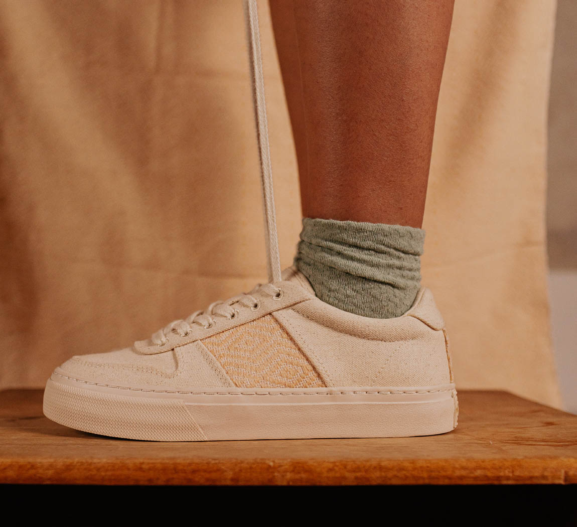 Basket vegan en toile N'GO Mai Chau Canvas