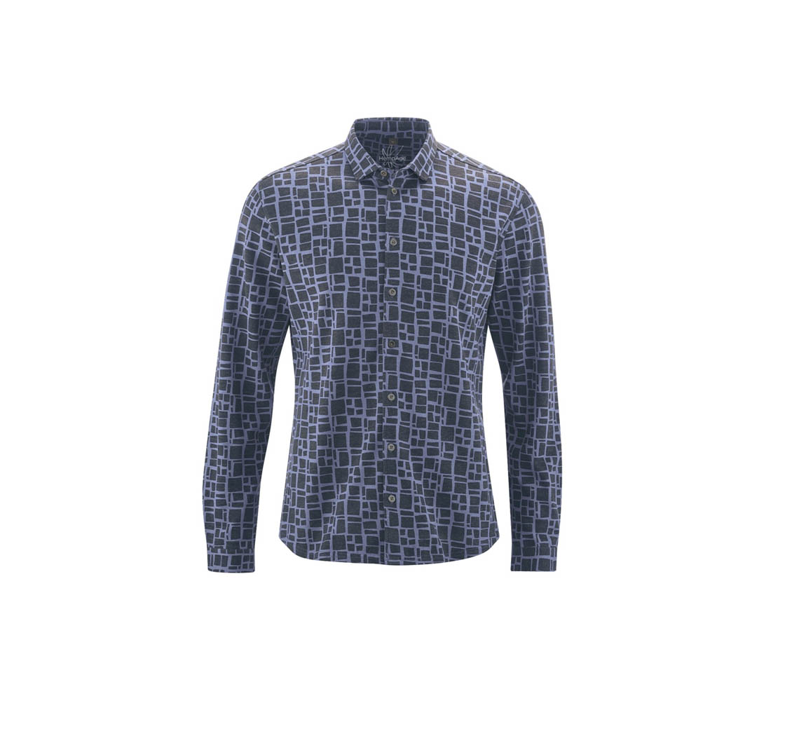 Chemise homme fantaisie en chanvre Longsleeve Shirt