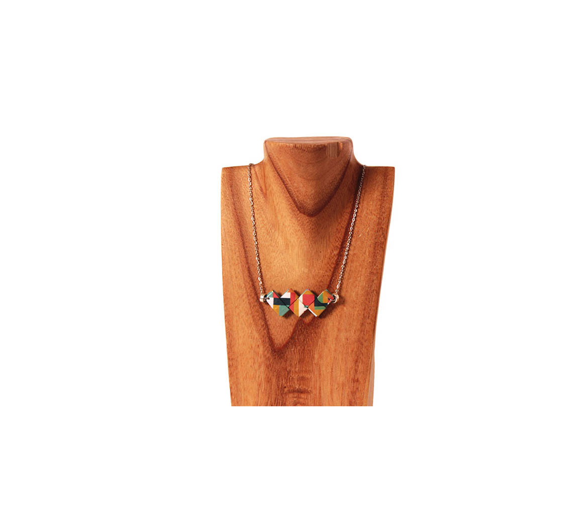 Collier en papier recyclé Collier Naona