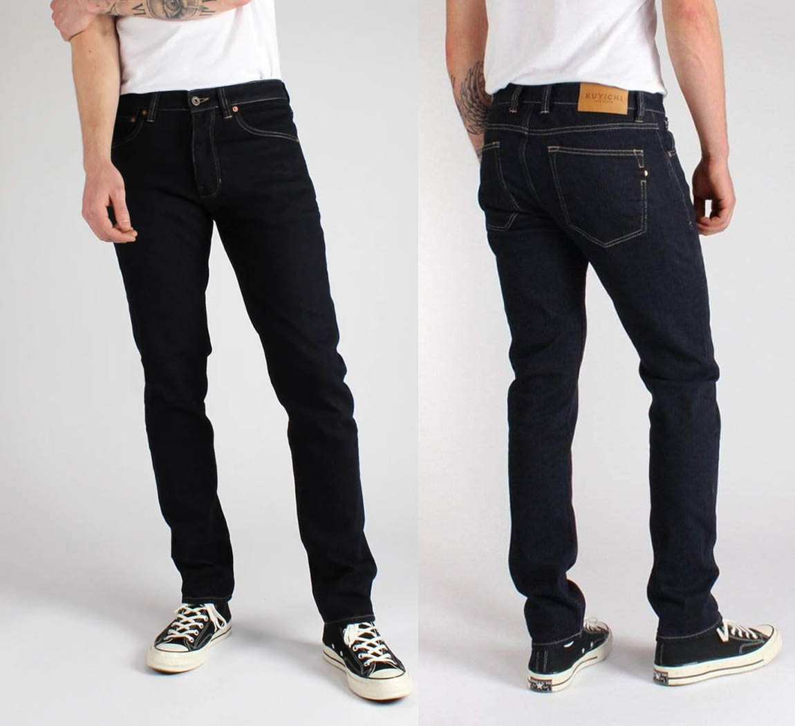 Jeans homme noir vegan Jamie Slim 