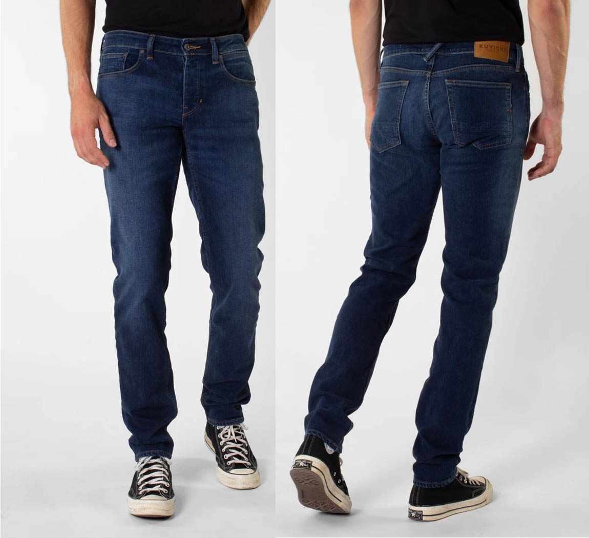 jean's homme bleu ciel Jim Tapered Washed Out