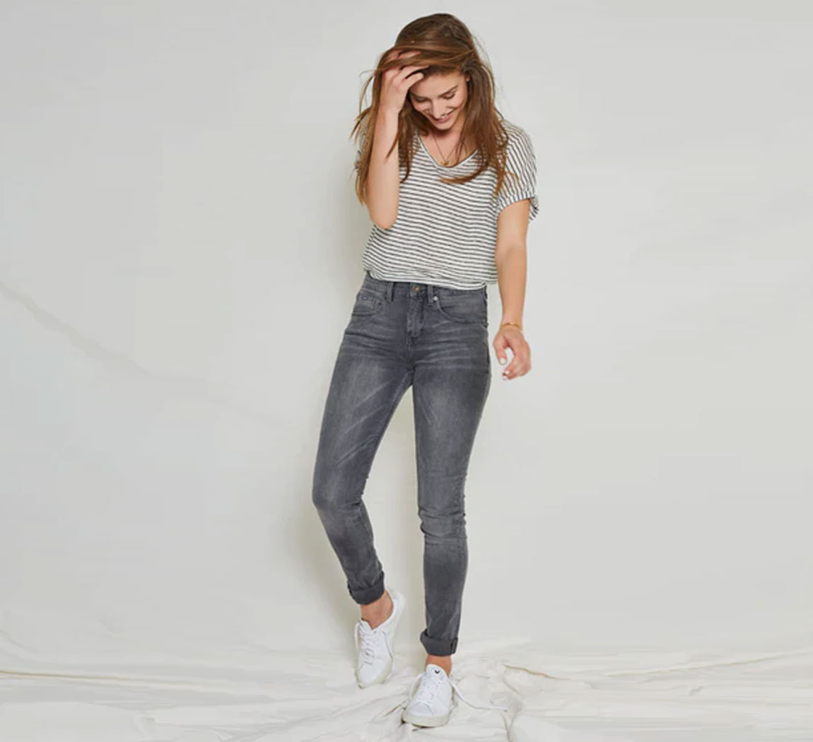 Jean's gris femme Carey Skinny High Rebel Grey